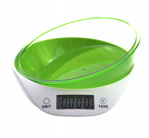 Elektorniczna Waga Kuchenna Z Misą Miską Lcd 5kg