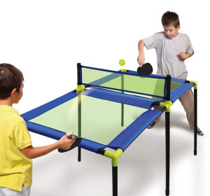 Stół do gry Ping Pong Tenis Stołowy z paletkami i piłeczkami