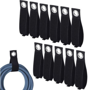 Organizer Kabli Wieszak Uchwyt Mocny Zapięcie 12pc
