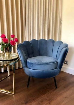 Fotel MUSZELKA Magic Velvet 2233