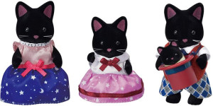 Sylvanian Families - Rodzina Czarnych Kotków - 5530