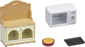 Sylvanian Families - Szafka Z Kuchenką Mikrofalową - 5443