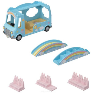 Sylvanian Families - Słoneczny Autobus Przedszkolny - 5317