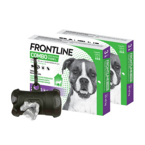 FRONTLINE Combo Spot -On Pies L 20-40kg (pipeta 3x 2,68ml) x2 +Frontline Do