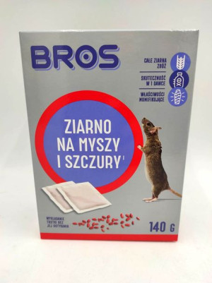 Bros - Ziarno Na Myszy I Szczury 140g