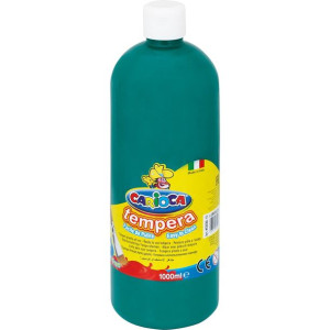 FARBA SZKOLNA TEMPERA 1000 ML CARIOCA - Zielony morski