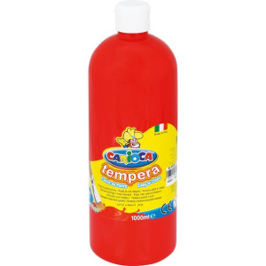 Farba Szkolna Tempera 1000 Ml Carioca - Czerwony