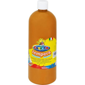 FARBA SZKOLNA TEMPERA 1000 ML CARIOCA - Jasny brązowy