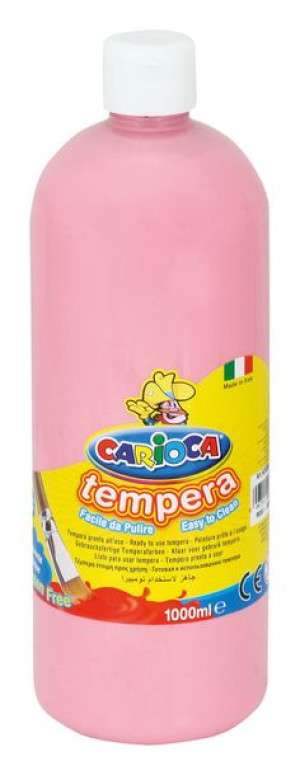 Farba Szkolna Tempera 1000 Ml Carioca - Różowy
