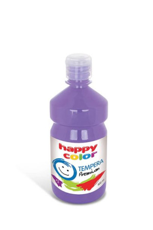 Farba Szkolna Tempera Happy Color 500 Ml - Lawendowy - 62