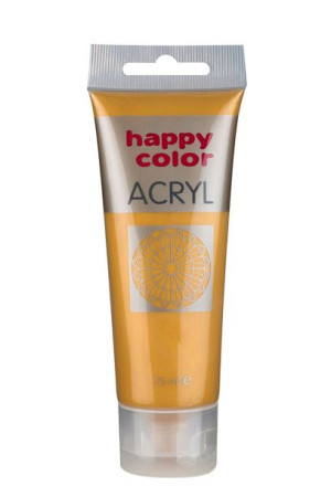 Farba Szkolna Akrylowa Metaliczna Happy Color 75 Ml - Złoty - 11