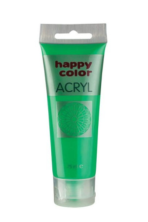 FARBA SZKOLNA AKRYLOWA HAPPY COLOR W TUBCE 75 ML - jasnozielony - 51