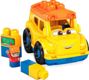 Mega Bloks - Pojazd Z Klockami - Bus Szkolny - Gcx10