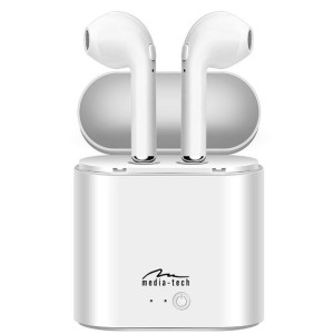 Słuchawki Media tech MT3589W (douszne  Bluetooth  z wbudowanym mikrofonem