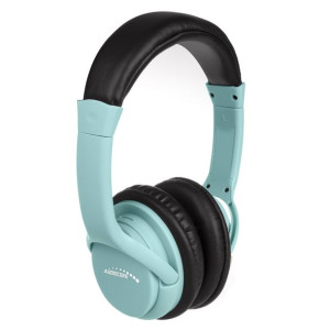 Audiocore Bezprzewodowe Słuchawki Nauszne Niebieskie Ac720bl