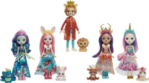 Enchantimals - Zestaw 5 Lalek - Królewskie Przyjęcie - Gyn58