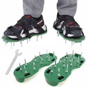 Aerator Ogrodowy Sandałowy Buty Z Kolcami Do Trawy