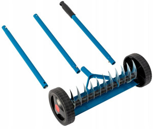 Aerator Wertykulator Ręczny Trawy Trzonek Kółka