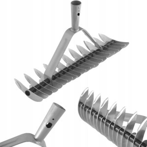Aerator Ręczny Wertykulator Do Trawy Głowica 34 cm