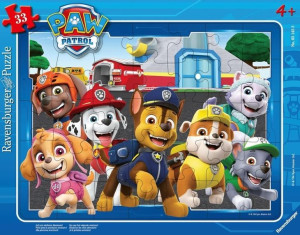Ravensburger - Puzzle 33 Elementów - Psi Patrol Film - 05145