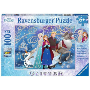 Ravensburger - Puzzle Xxl 100 Elementów - Błyszczące Kraina Lodu 2 - 136100
