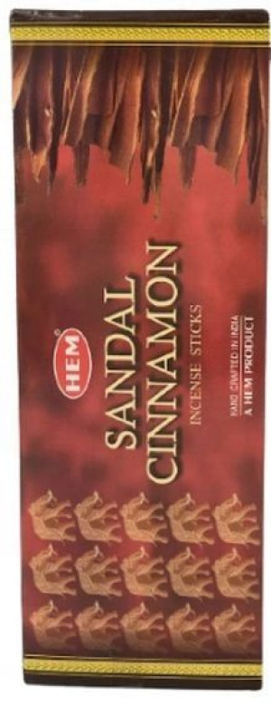 Kadzidła Kadzidełka Indyjskie kadzi Sandal Cinnamon 8 Szt. - Sandał Cynamon