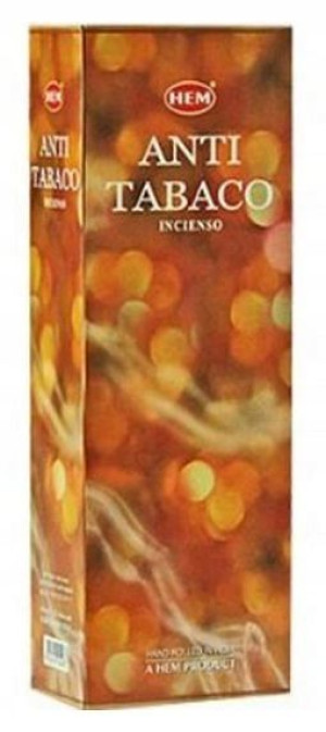 Kadzidła Kadzidełka Indyjskie kadzidło Hem Anti Tabaco 8 Szt.