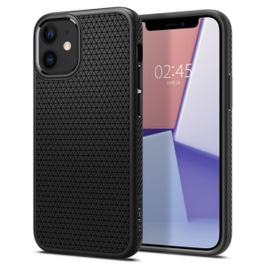 Etui Spigen Liquid Air Acs01744 Do Iphone 12 Mini - Matte Black