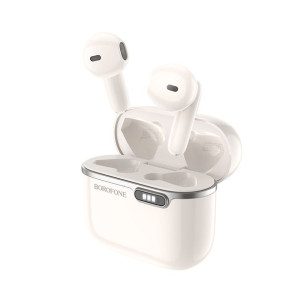 Borofone Słuchawki Bluetooth Tws Bw12 Leisure Białe