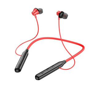 Borofone Słuchawki Sportowe Be56 Powerful Bluetooth Czerwone
