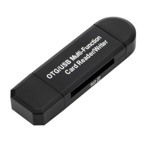 Czytnik Kart Cr03 Otg Micro Sd + Sd - Micro Usb + Usb