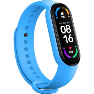 Opaska Do Xiaomi Mi Band 5/6 Jasnoniebieska