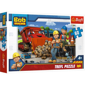 Trefl - Puzzle 60 - Bob I Wendy - Bob Budowniczy - 17300