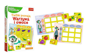 Trefl - Gra Edukacyjna - Warzywa I Owoce - Trefliki Poznają - 01840