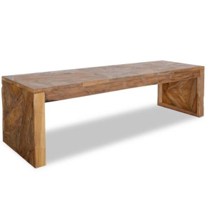 Stojak pod telewizor, 110x35x36 cm, lite drewno tekowe