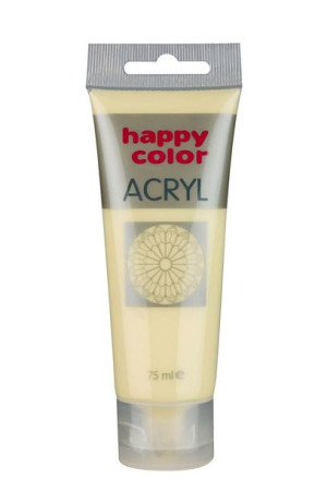 FARBA SZKOLNA AKRYLOWA HAPPY COLOR W TUBCE 75 ML jasnożółty limonkowy 15