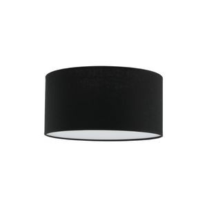 Lampa Sufitowa do Przedpokoju Kuchni Nowoczesna Abażur Czarna