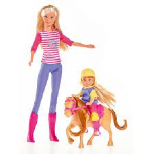 Steffi I Evi Z Konikiem - Simba - 573-8051