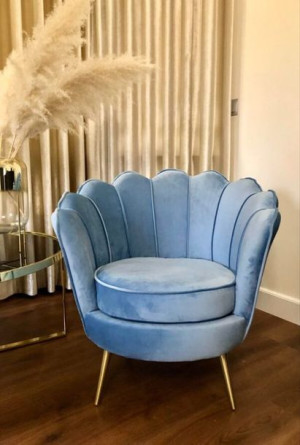 Fotel MUSZELKA Magic Velvet 2260