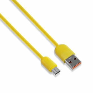 Kabel VIDVIE CB495 USB/Micro 2.4A, 1.2m żółty BOX