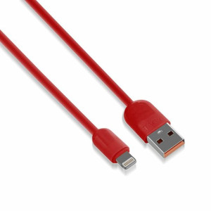 Kabel VIDVIE CB495 USB/Lightning 2.4A, 1.2m czerwony BOX