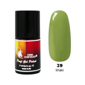 Lakier hybrydowy / żelolakier 39 khaki 11 ml / Bass Cosmetics
