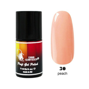 Lakier hybrydowy / żelolakier 30 brzoskwiniowy 11 ml / Bass Cosmetics
