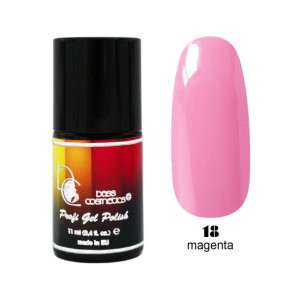 Lakier hybrydowy / żelolakier 18 magenta 11 ml / Bass Cosmetics