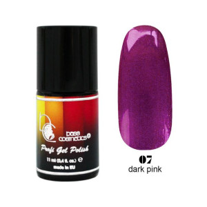 Lakier hybrydowy / żelolakier 07 amarant 11 ml / Bass Cosmetics