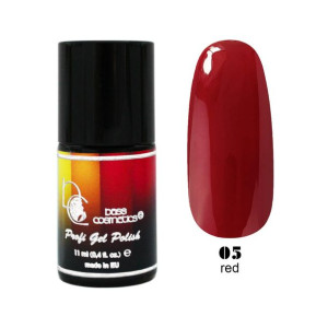 Lakier hybrydowy / żelolakier 05 czerwony 11 ml / Bass Cosmetics