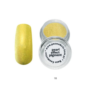 Pigment perłowy 7 ml pył żółty / Bass Cosmetics