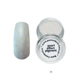 Pigment perłowy 7 ml efekt syrenki pył srebrno-różowy opalizujący / Bass Co
