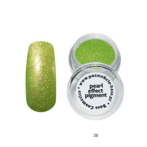 Pigment pył - 38 - limonkowy 7 ml / Bass Cosmetics