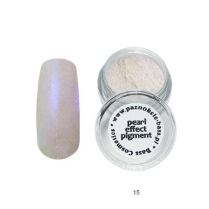 Pigment do efektu syrenki 7 ml pył srebrny mika  / Bass Cosmetics